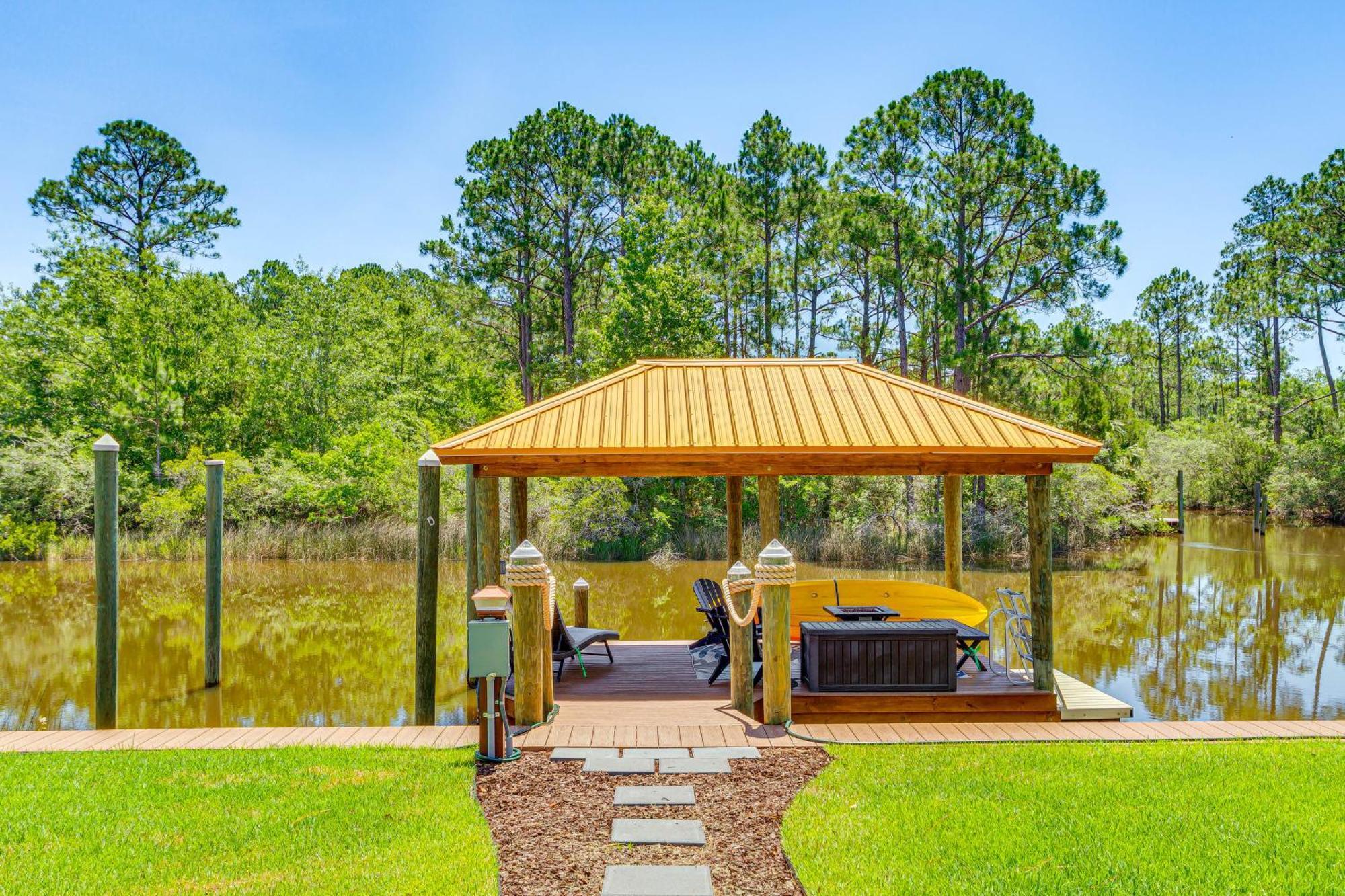 Waterfront Florida Vacation Rental With Boat Dock Milton Kültér fotó