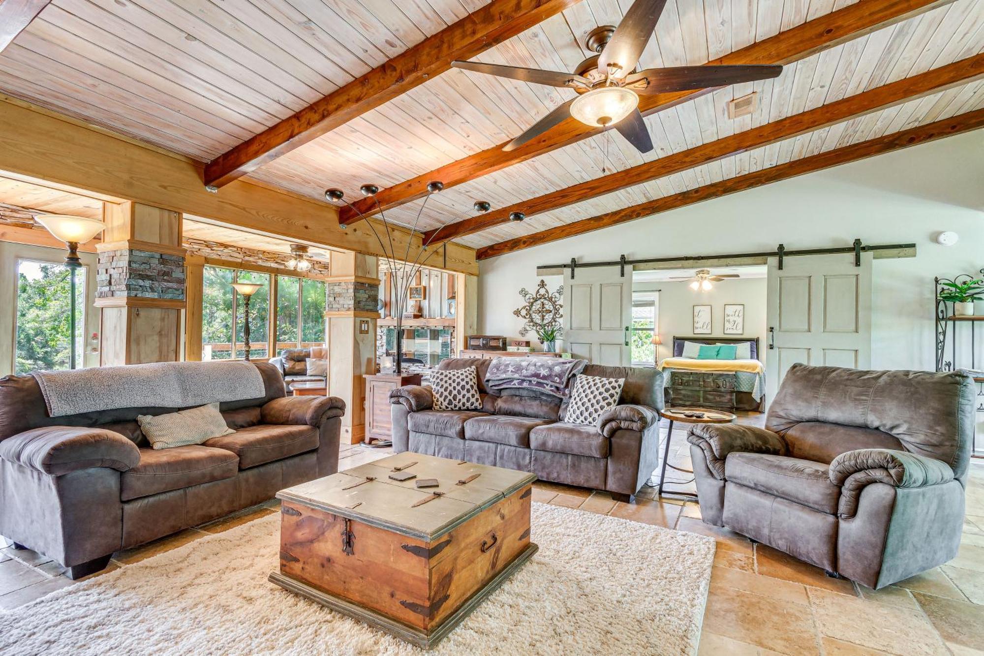 Waterfront Florida Vacation Rental With Boat Dock Milton Kültér fotó