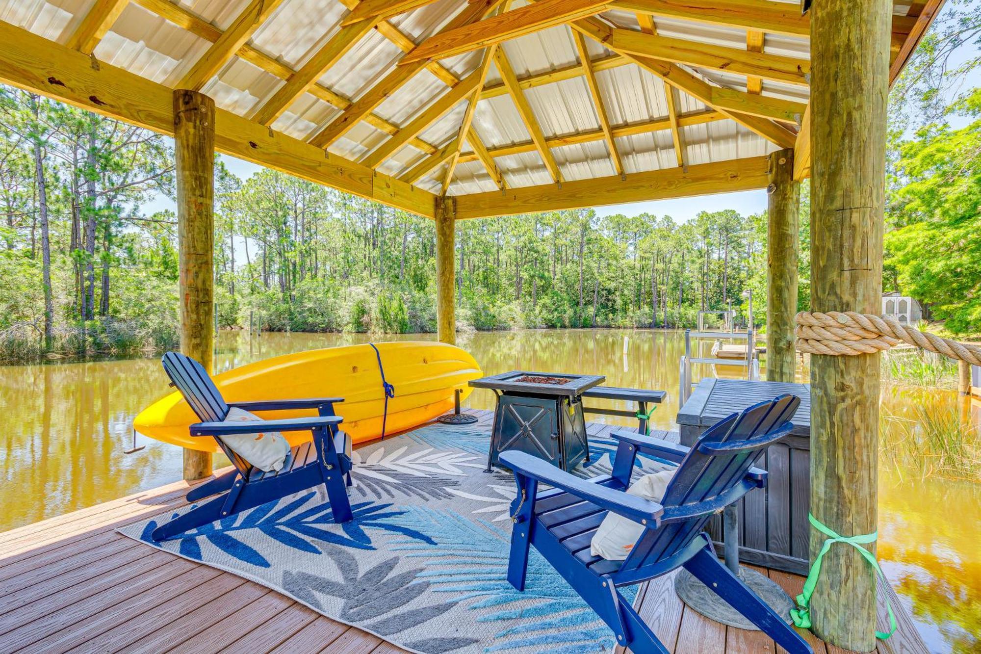 Waterfront Florida Vacation Rental With Boat Dock Milton Kültér fotó