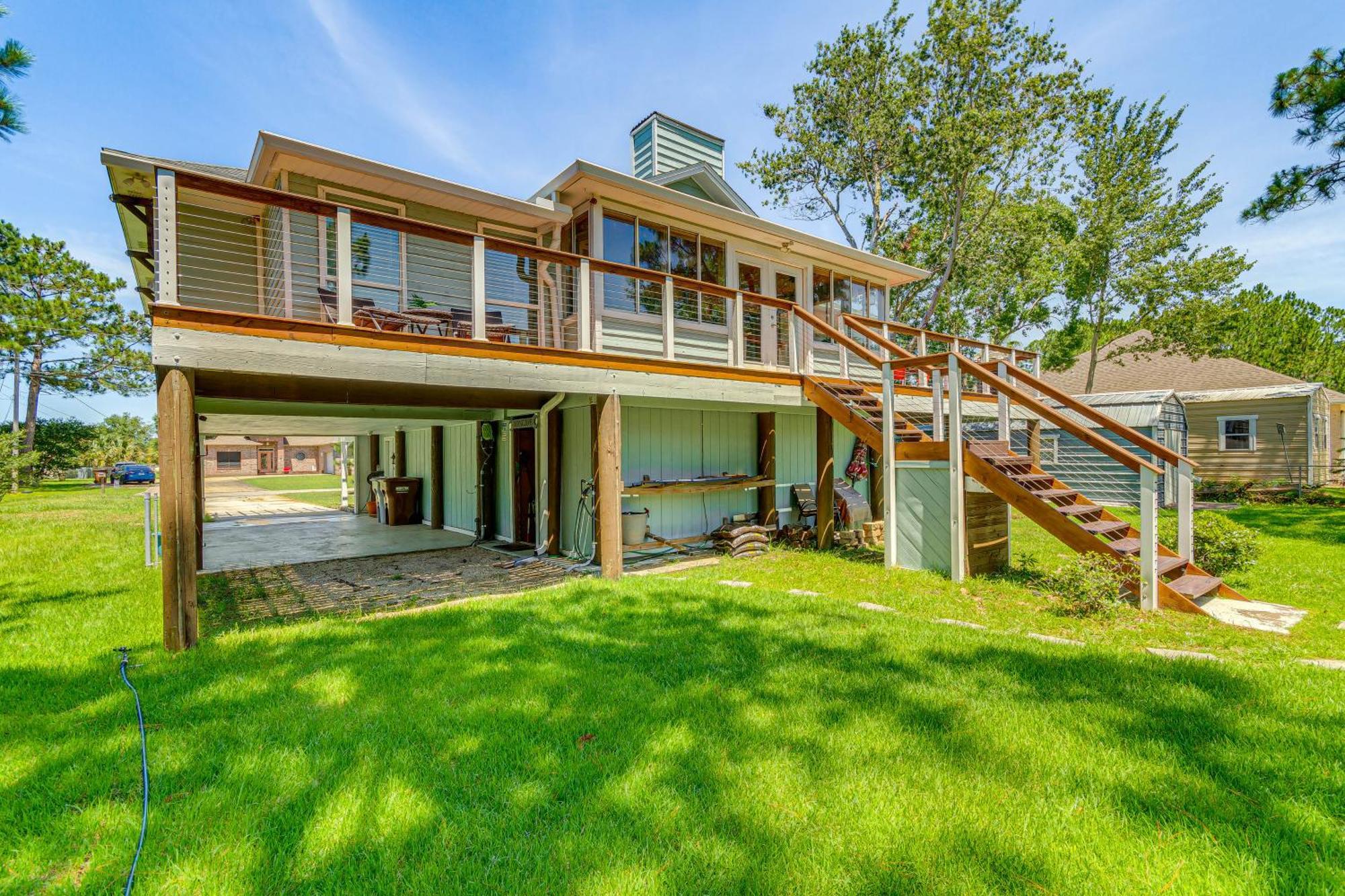 Waterfront Florida Vacation Rental With Boat Dock Milton Kültér fotó